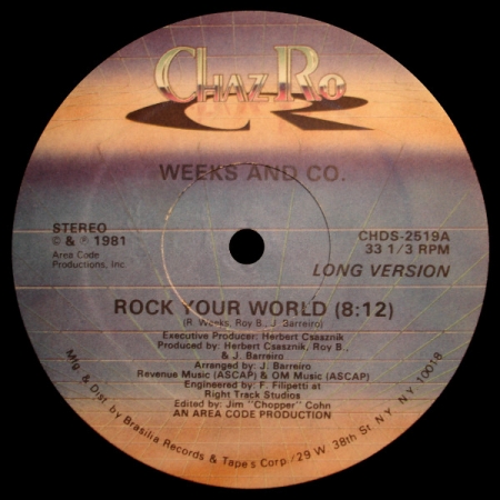 Weeks And Co ‎– Rock Your World
