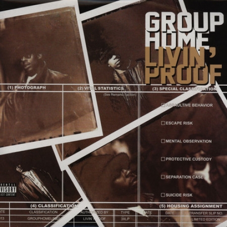 Group Home - Livin' Proof (Limited Edition Vinil Transparente)