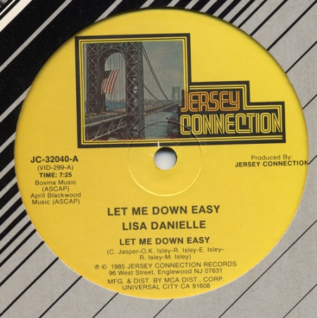 Lisa Danielle ‎ - Let Me Down Easy 