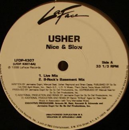 Usher ‎– Nice & Slow