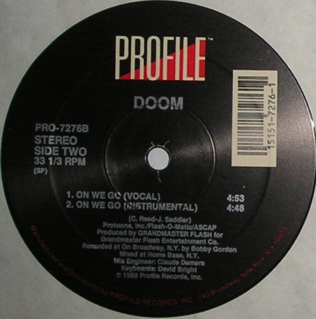 Doom ‎– On We Go