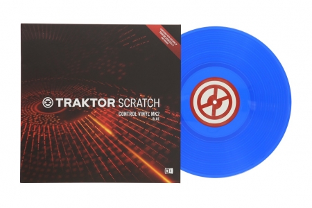 Timecode Traktor Scratch Control Vinyl MK2 Azul