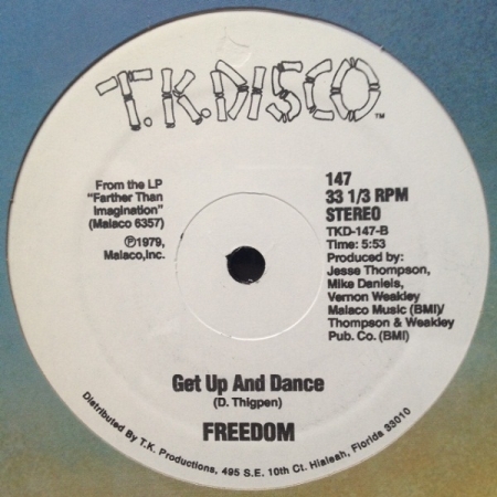 Freedom ‎– Get Up And Dance
