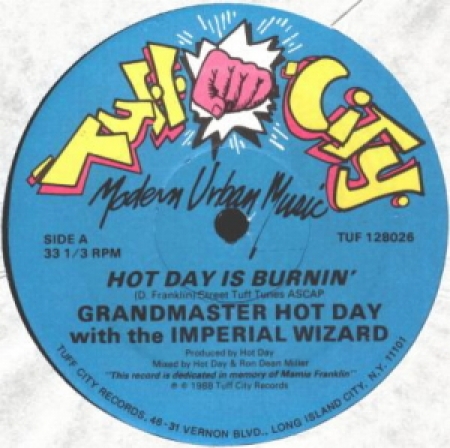 Grandmaster ‎– Hot Day Is Burnin'