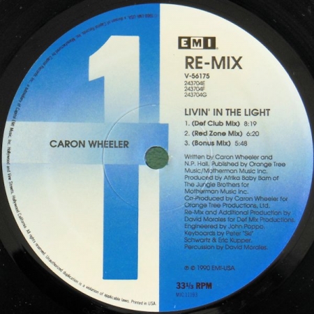 Caron Wheeler - Livin' In The Light (Re-Mix)