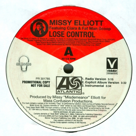 Missy Elliott ‎– Lose Control / On & On