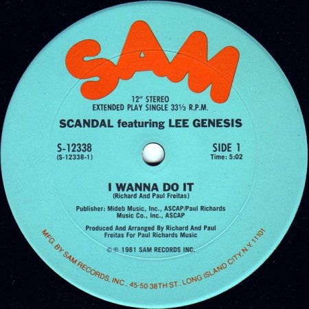 Scandal - I Wanna Do It (Featuring Lee Genesis)