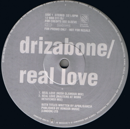 Drizabone - Real Love / Gonna Happen