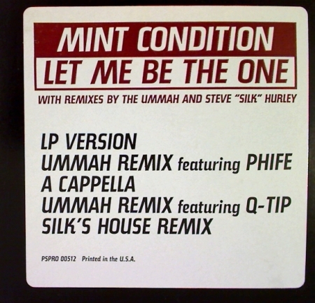 Mint Condition - Let Me Be The One