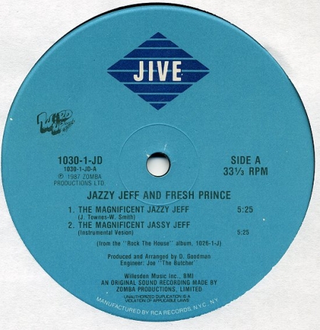 Jazzy Jeff And Fresh Prince - The Magnificent Jazzy Jeff