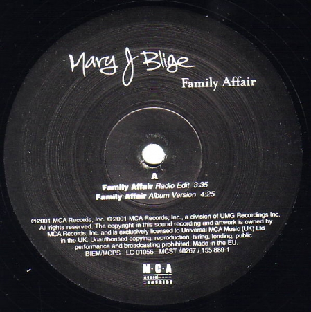 Mary J Blige - Family Affair