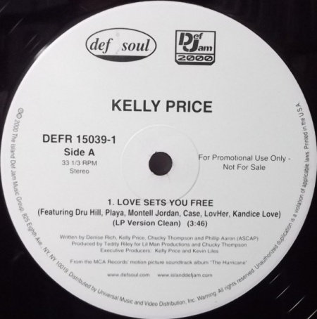 Kelly Price ‎– Love Sets You Free