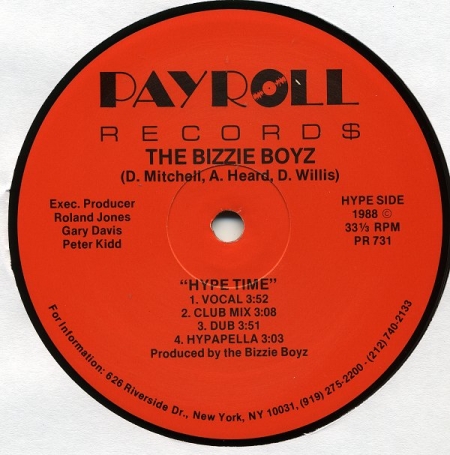 The Bizzie Boyz ‎– Hype Time / Dope
