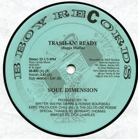 Soul Dimension ‎– Trash An' Ready