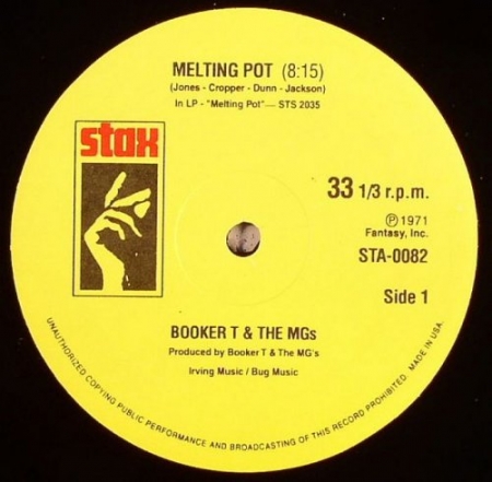 Booker T & The MGs / Bar-Kays ‎– Melting Pot / Soul Finger