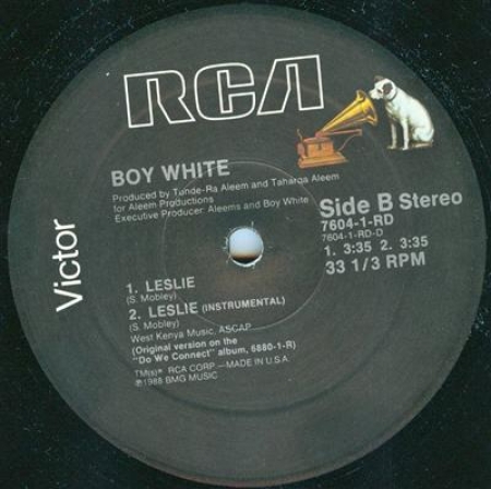Boy White - Leslie (Vocal & Instrumental) LACRADO