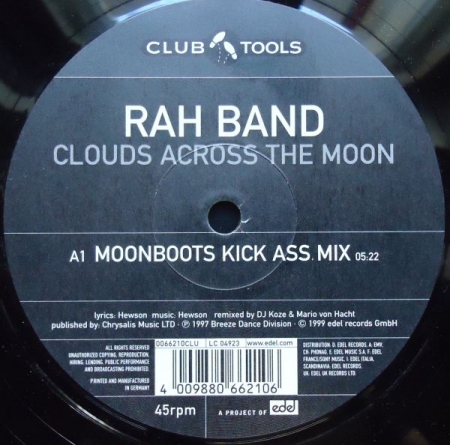 Rah Band - Clouds Across The Moon