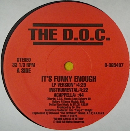 The D.O.C - Its Funky Enough 
