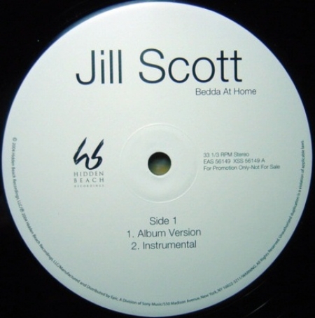 Jill Scott ‎– Bedda At Home