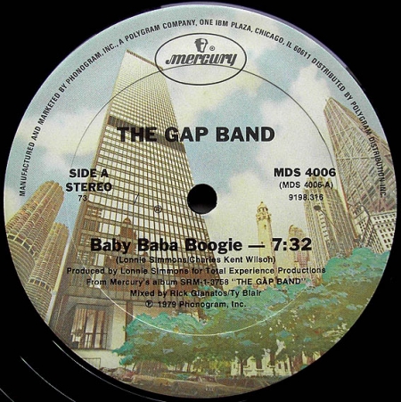 The Gap Band ‎– Baby Baba Boogie / Shake