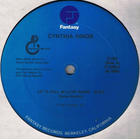 Cynthia Hinds - Let's Fall In Love Again