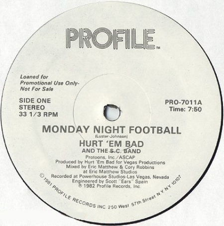 Monday Night Football - Hurt 'em Bad And The S.C. Band