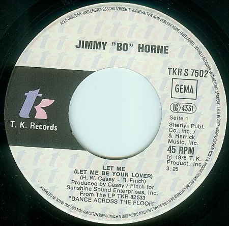 Jimmy Bo Horne - Let Me (Let Me Be Your Lover)