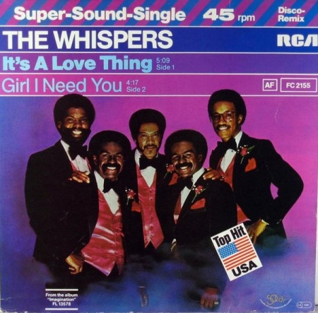 The Whispers ‎– It's A Love Thing