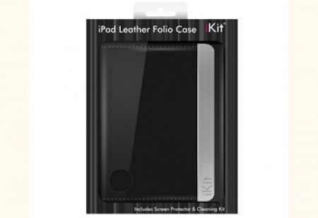 Ipad Leather Folio Case Ikit